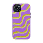 Magnetic Phone Case (Purple & Yellow)