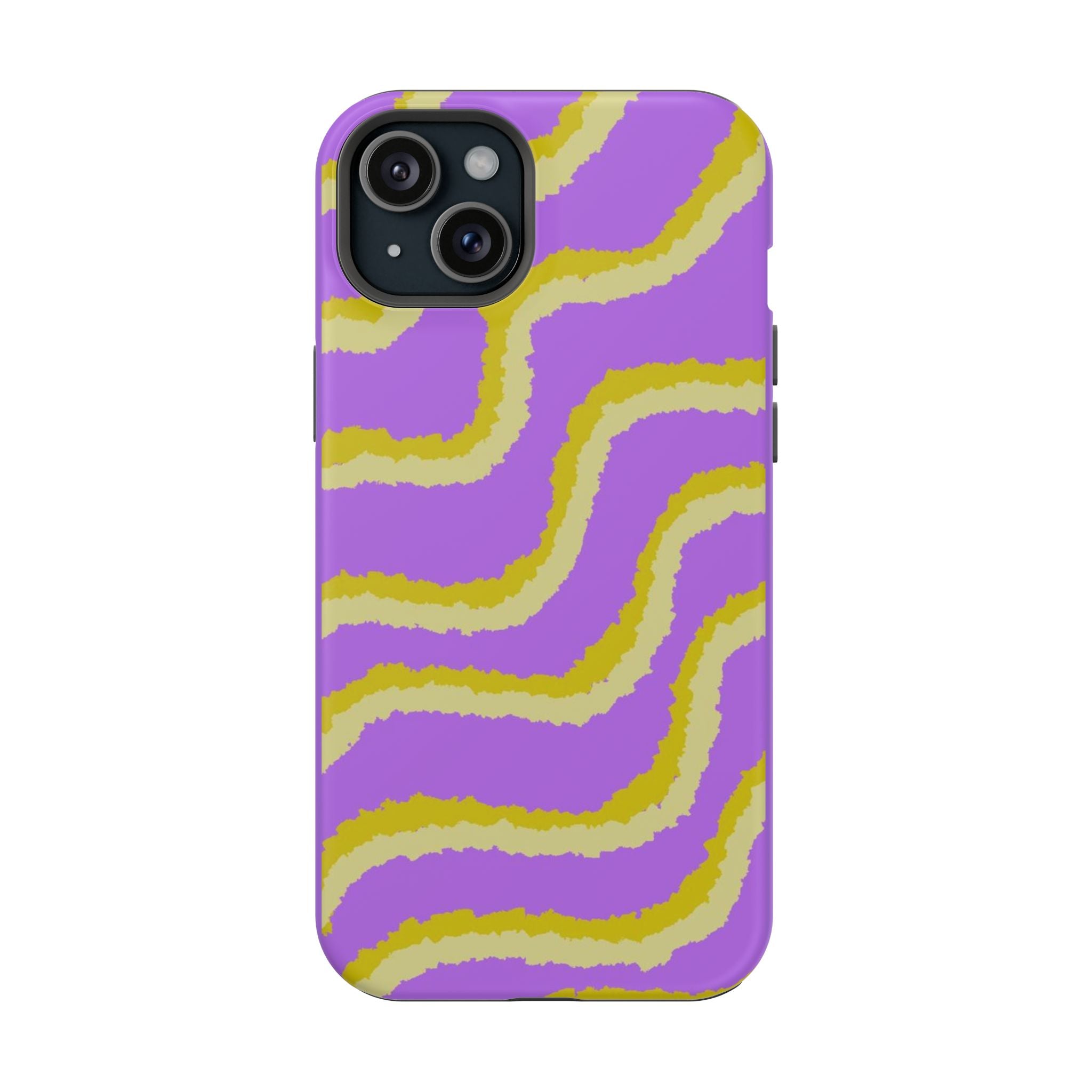 Magnetic Phone Case (Purple & Yellow)