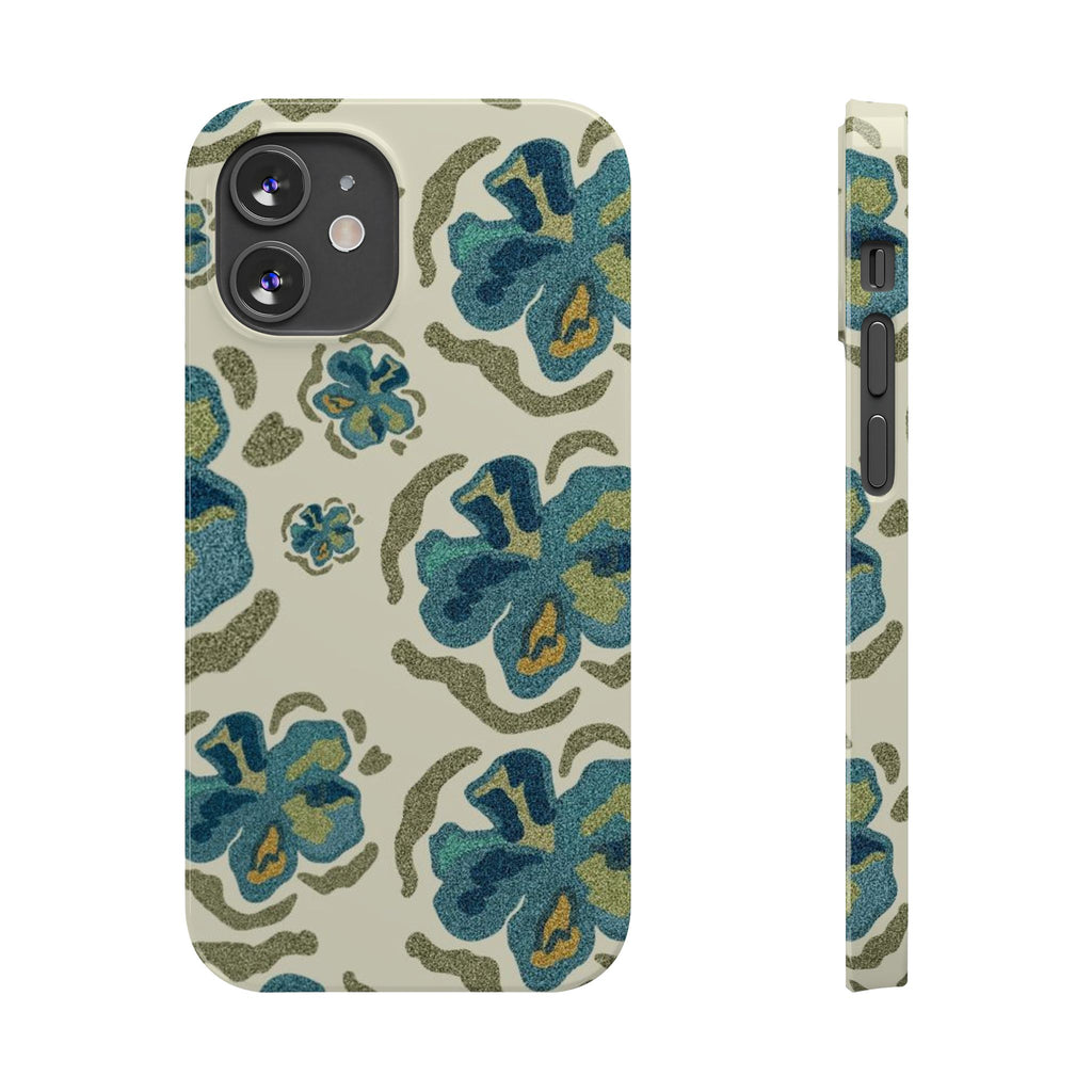 Custom Case (Blue Flowers)