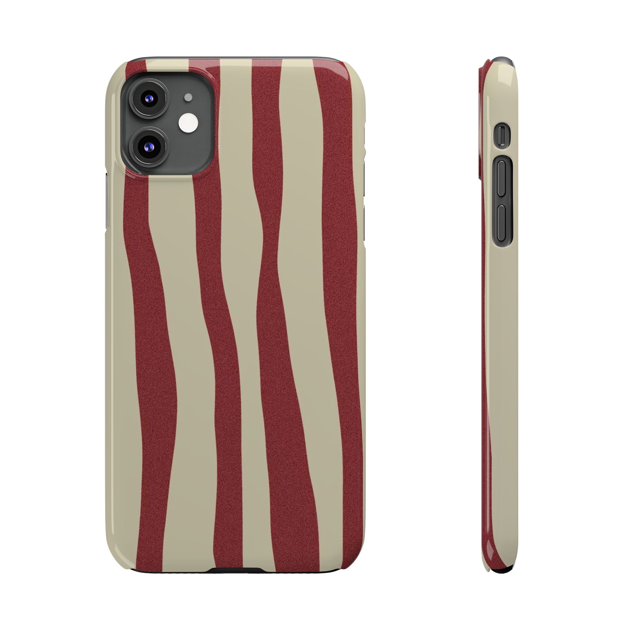 Custom Case (Red Lines)