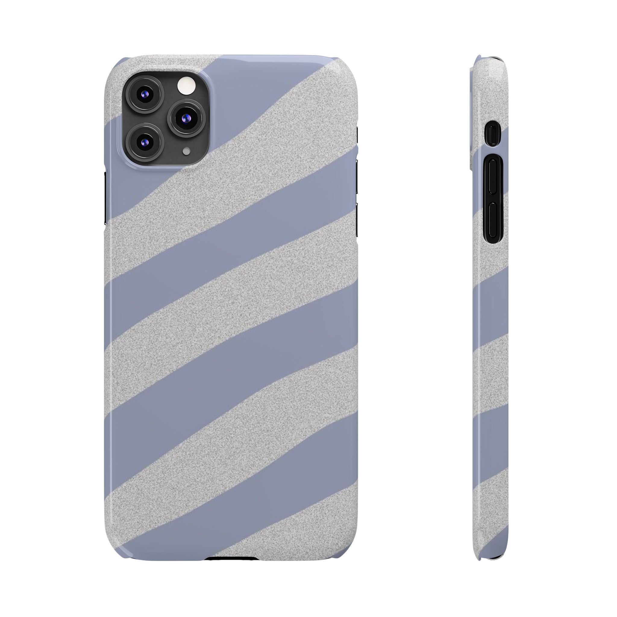Custom Case (Light Blue Lines)