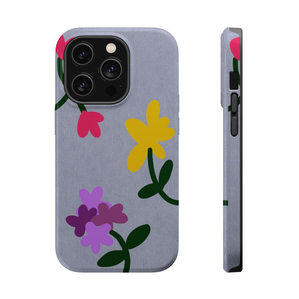 Magnetic Phone Case (Flowers)