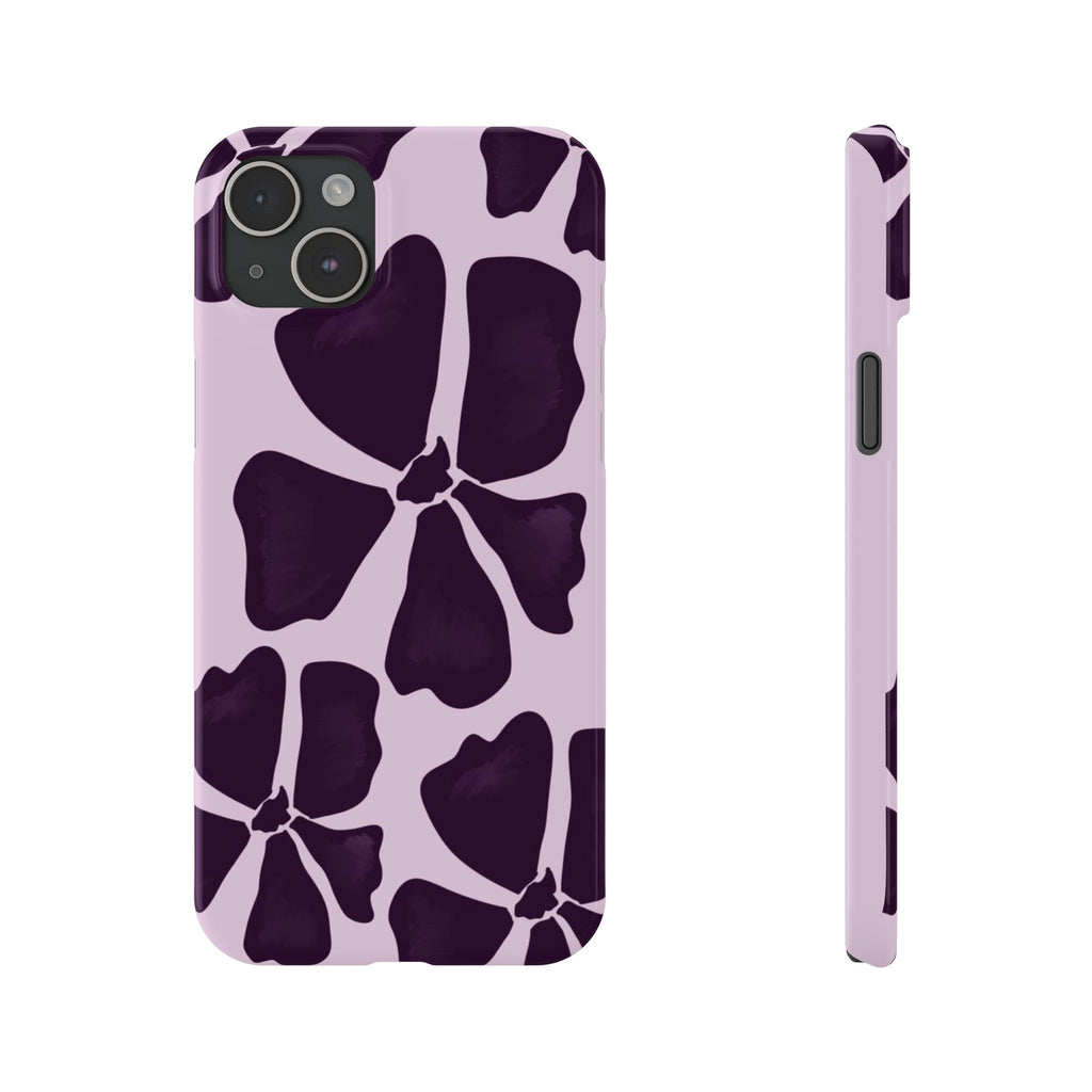 Personalized Case (Purple Flower)