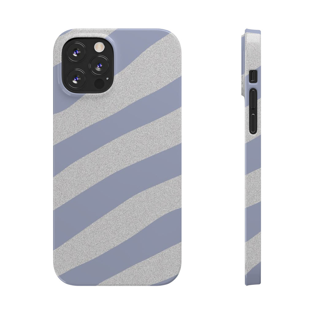 Custom Case (Light Blue Lines)