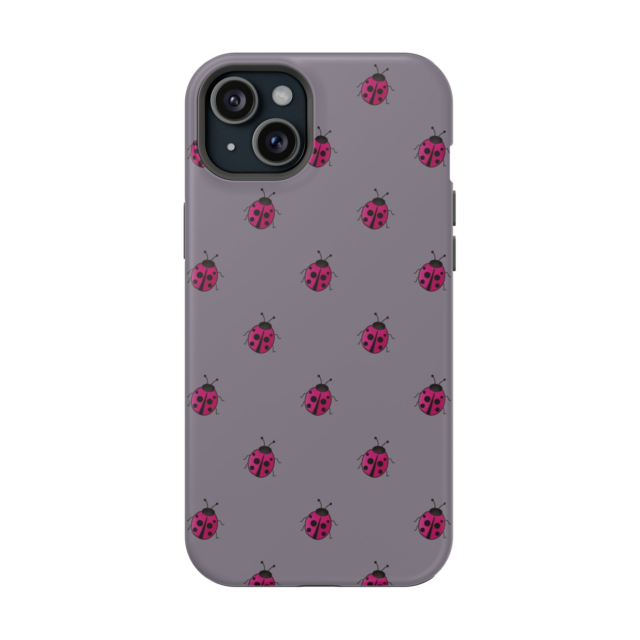Magnetic Phone Case (Ladybugs)
