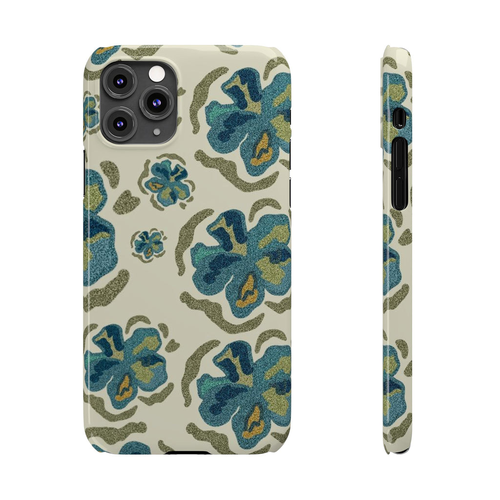 Custom Case (Blue Flowers)
