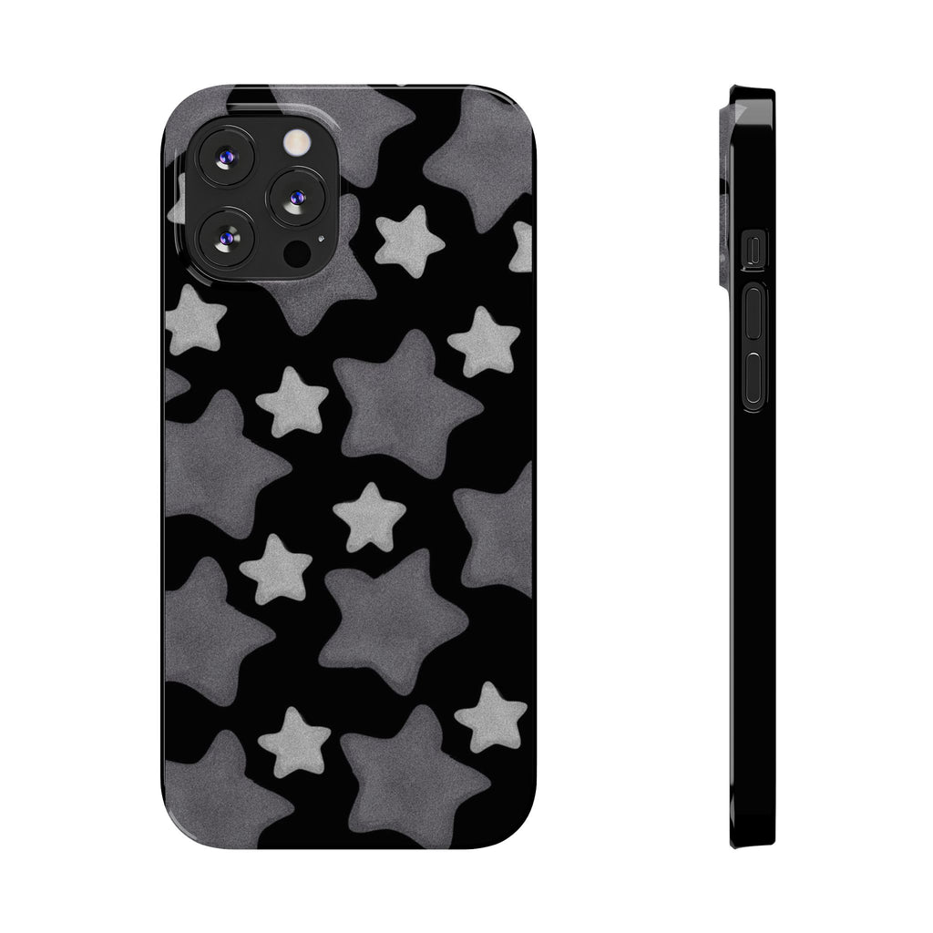 Custom Case (Gray Stars)