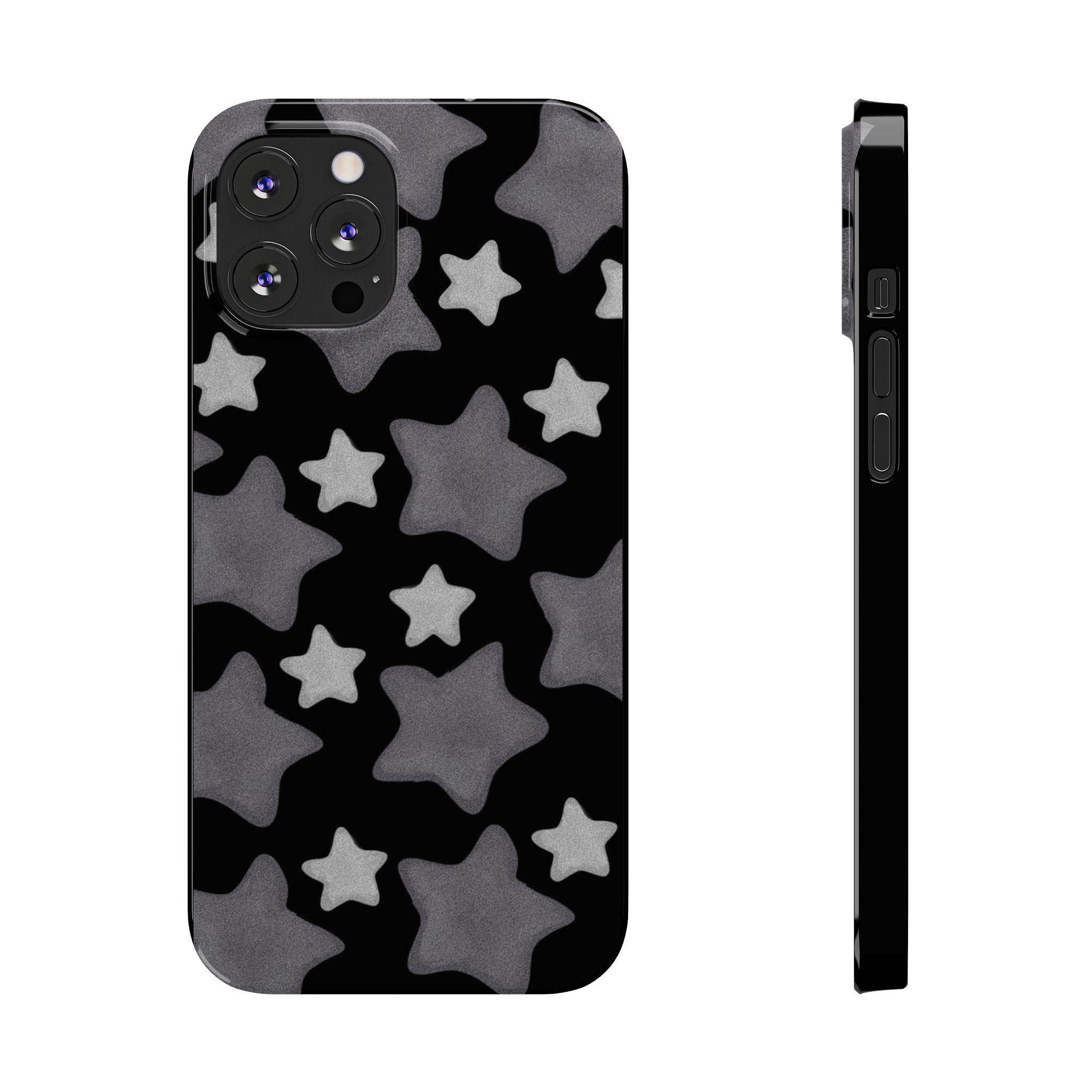Custom Case (Gray Stars)