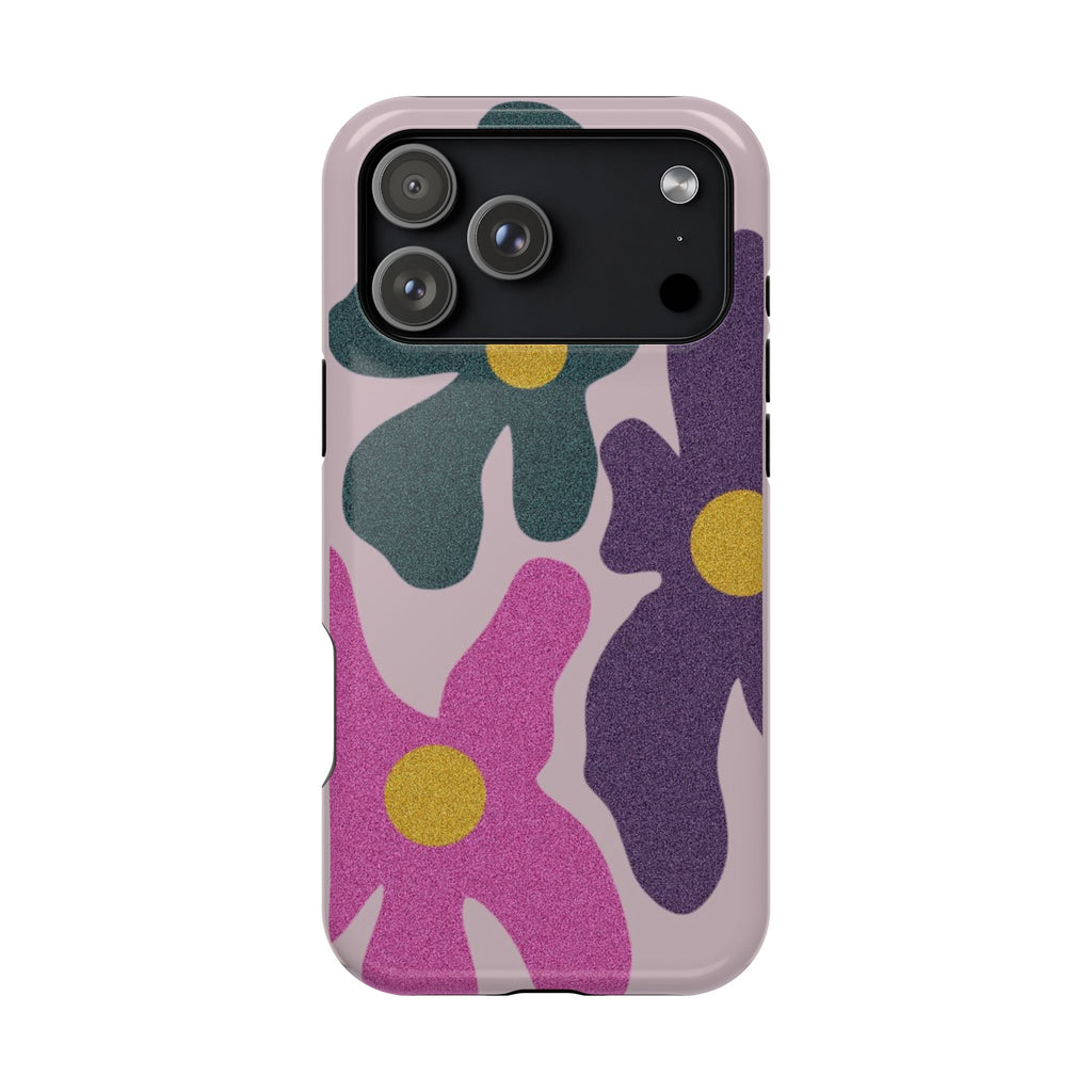 Magnetic Phone Case (Flowers)