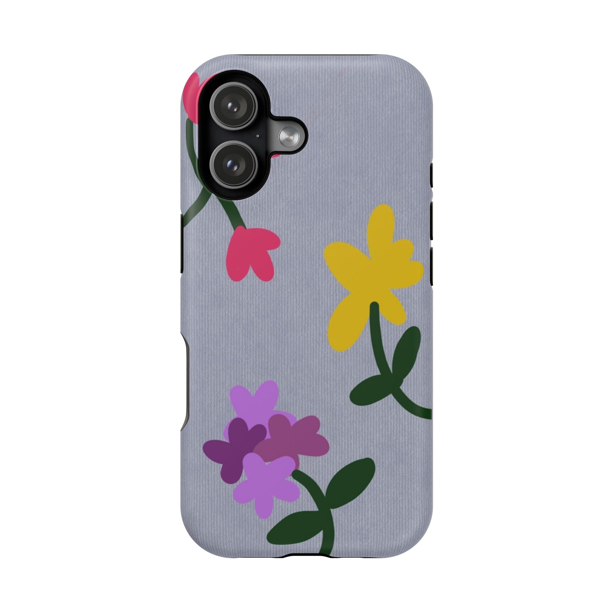 Magnetic Phone Case (Flowers)