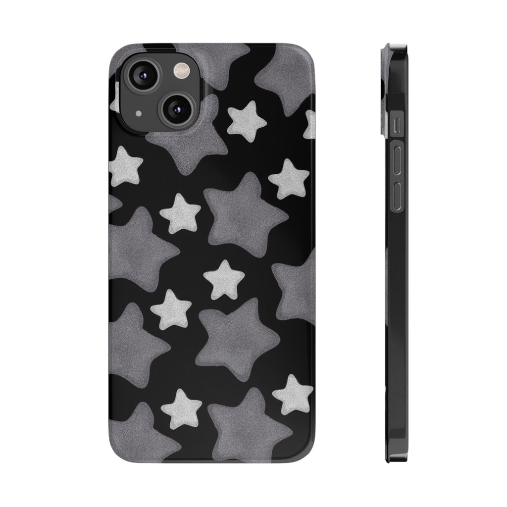 Custom Case (Gray Stars)