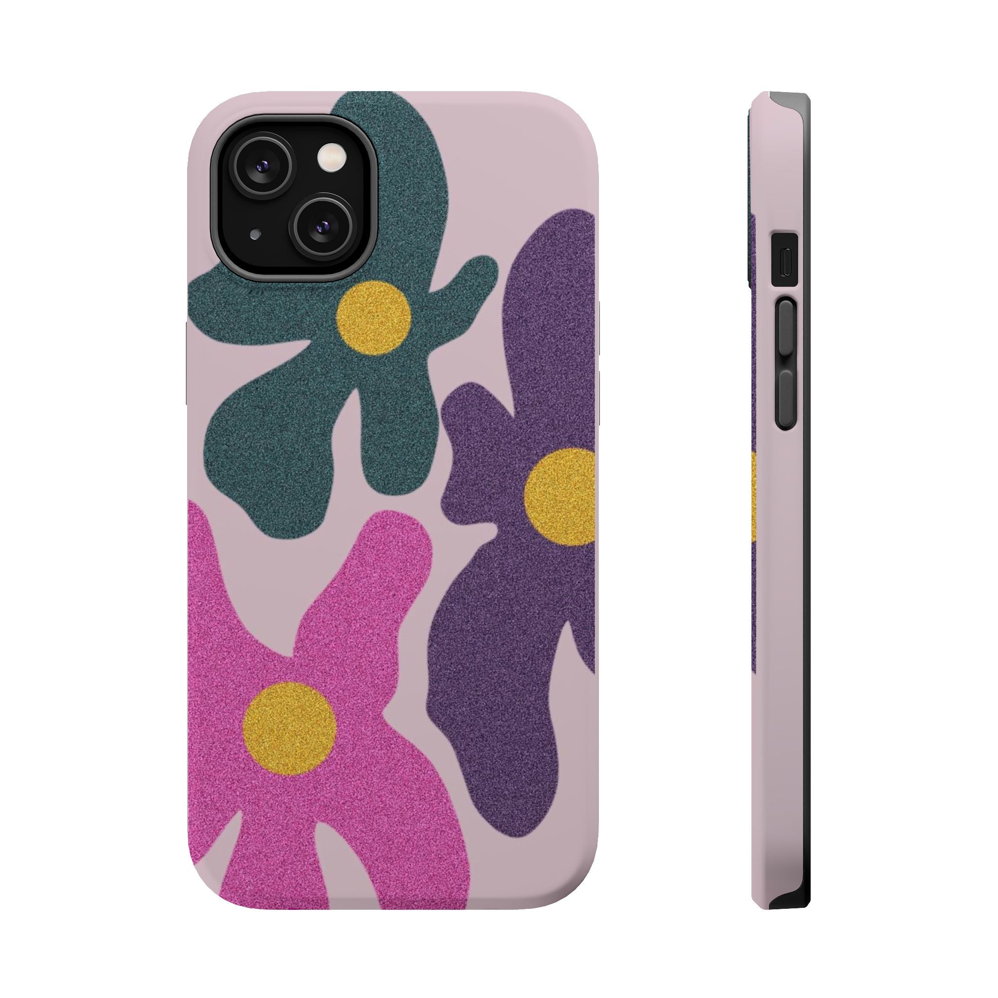 Magnetic Phone Case (Flowers)