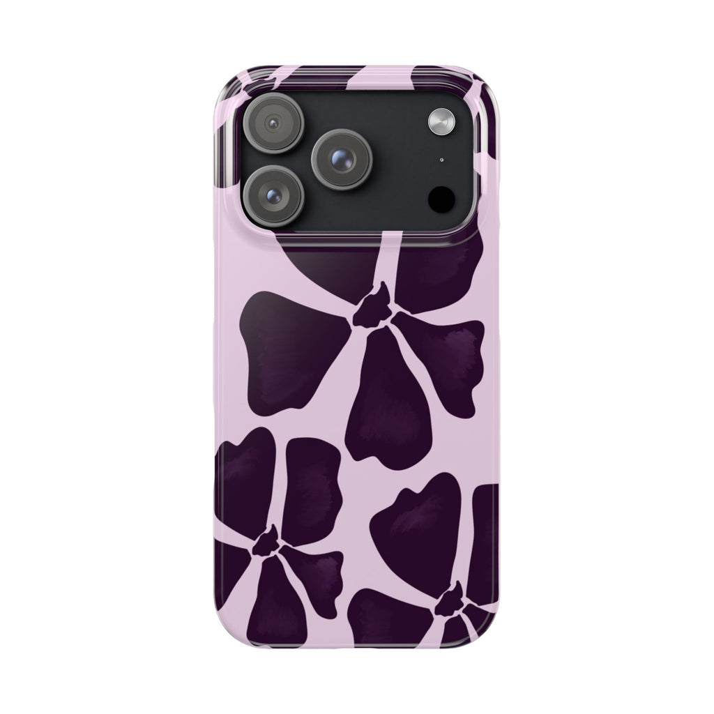 Personalized Case (Purple Flower)