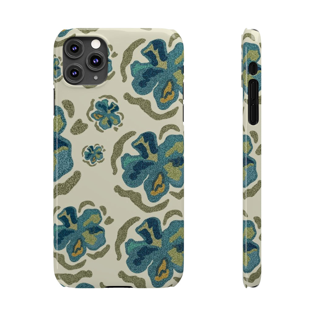 Custom Case (Blue Flowers)