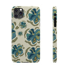 Custom Case (Blue Flowers)