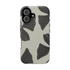 Magnetic Phone Case (Black Petals)