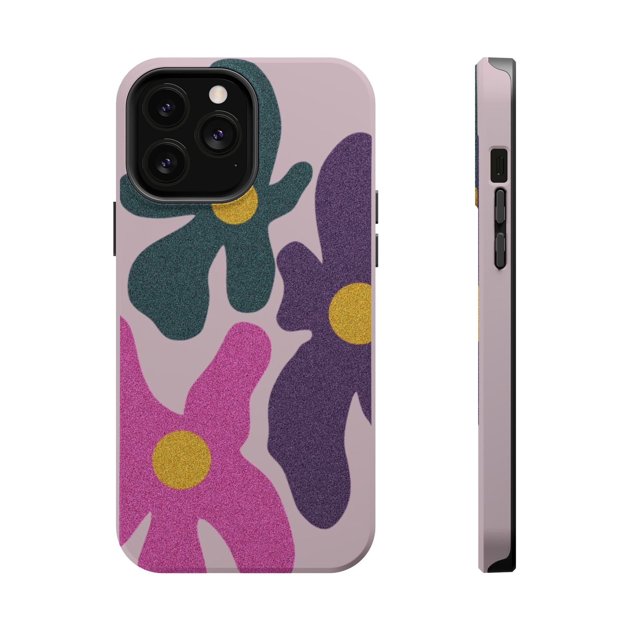 Magnetic Phone Case (Flowers)