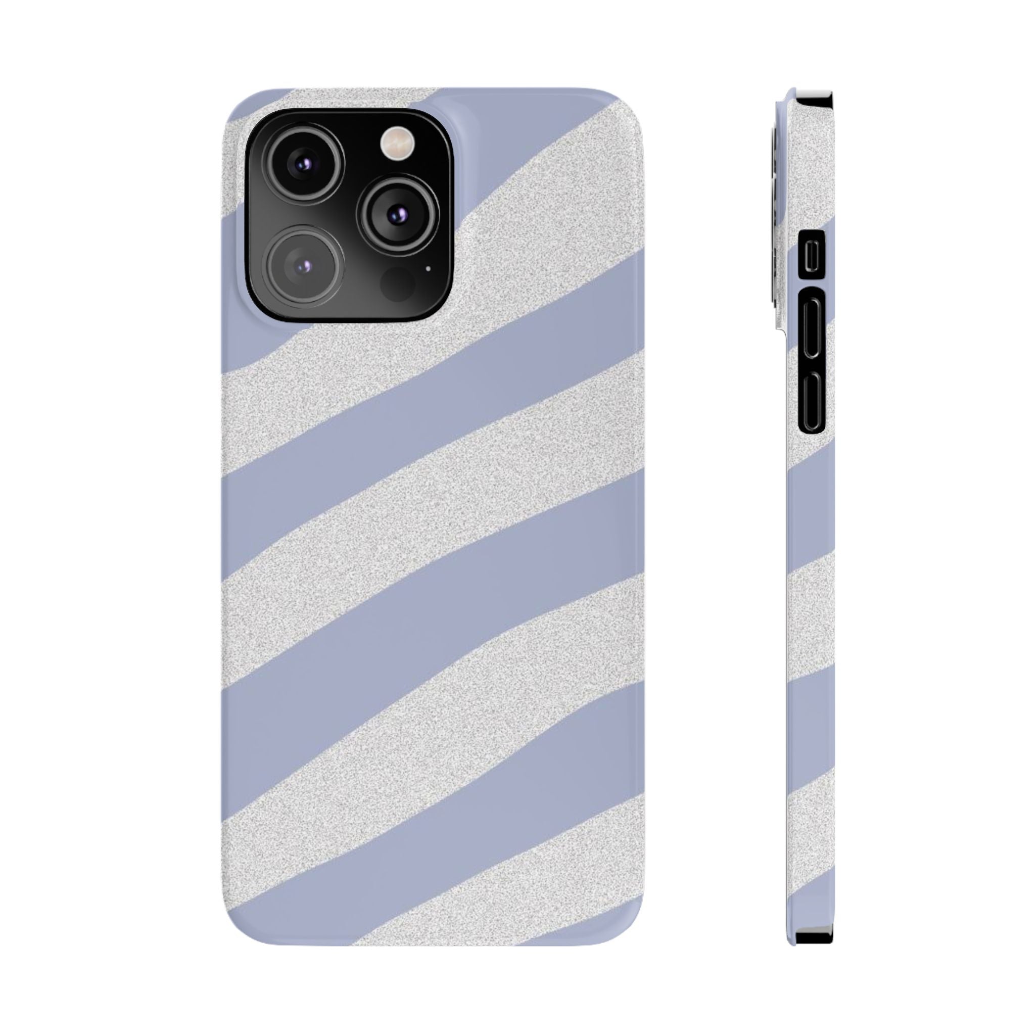 Custom Case (Light Blue Lines)