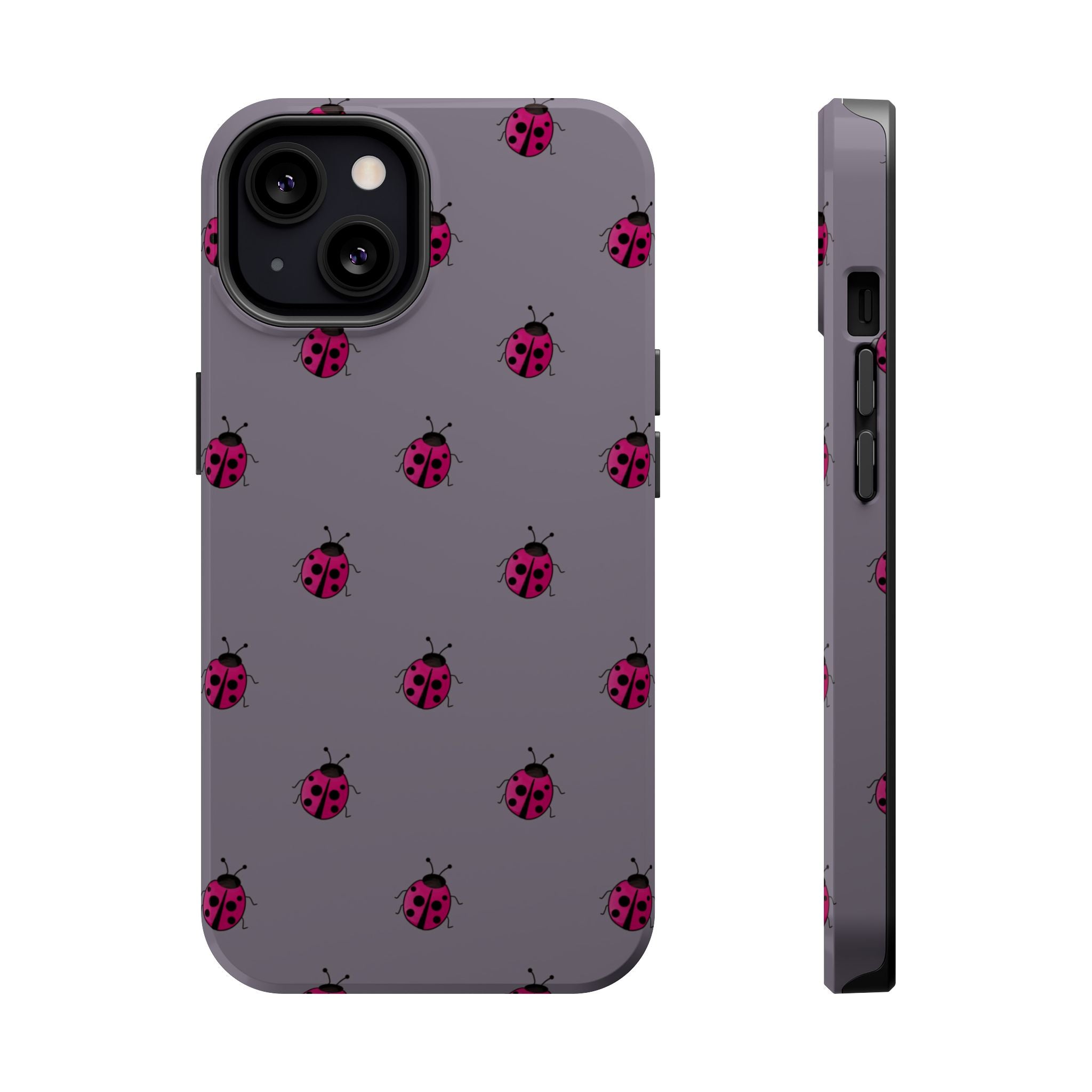 Magnetic Phone Case (Ladybugs)