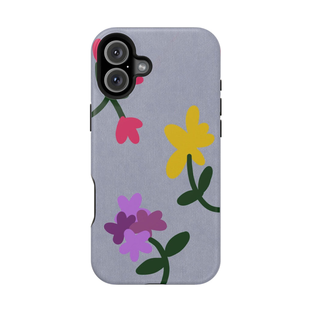 Magnetic Phone Case (Flowers)