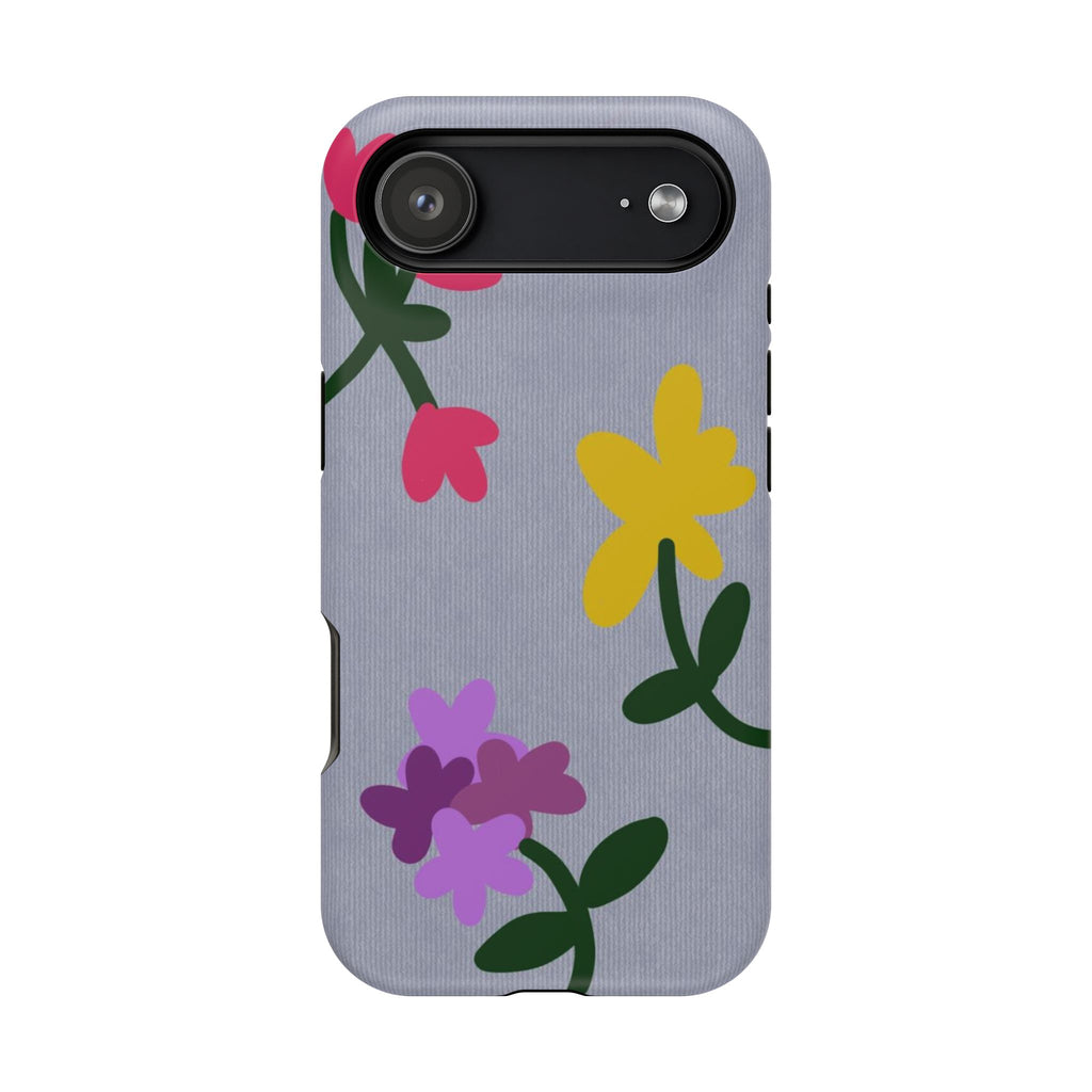 Magnetic Phone Case (Flowers)