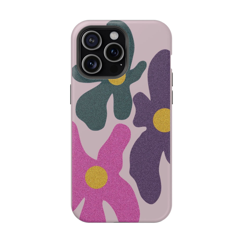 Magnetic Phone Case (Flowers)